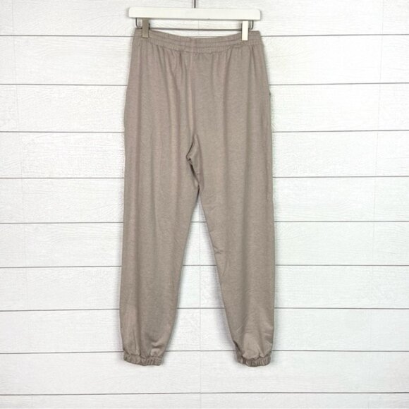 VUORI Boyfriend Sweatpant Jogger Pant Small Taupe Tan Comfort Lounge Athleisure - Picture 2 of 4